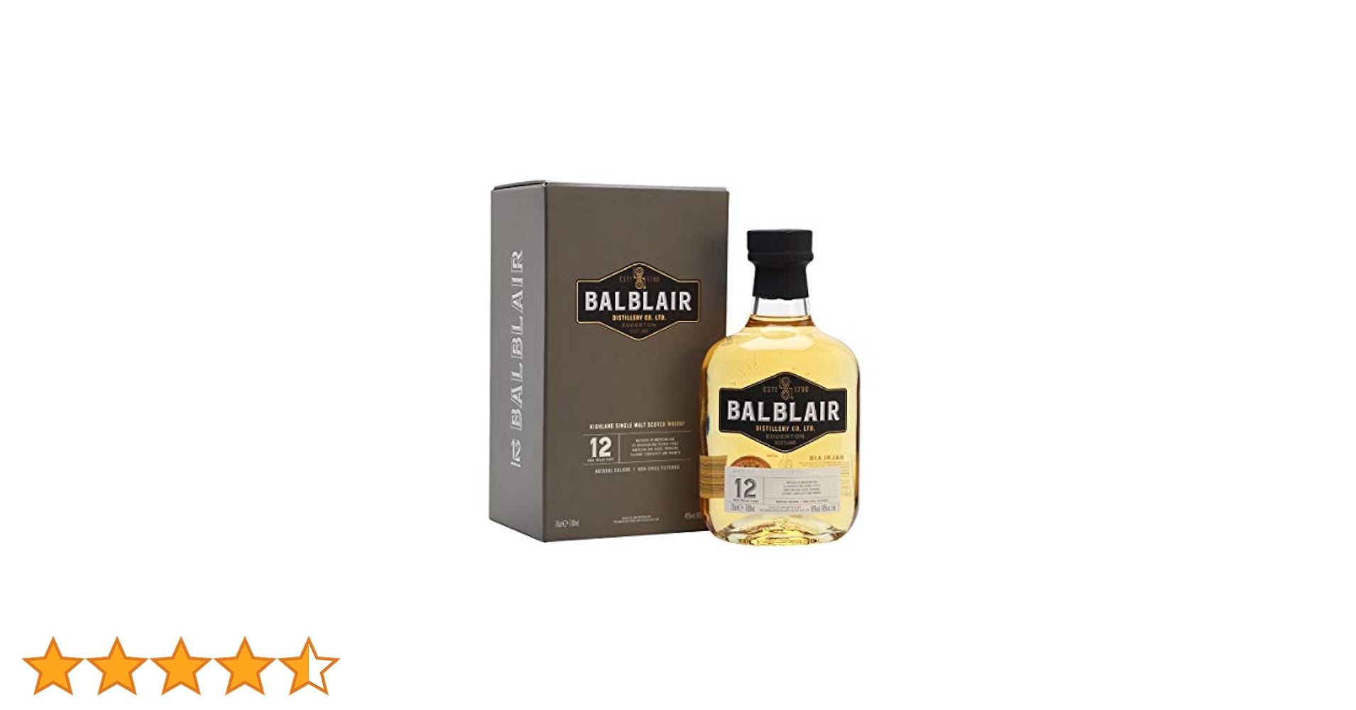 Amazon.co.jp: バルブレア 12年 [ ウイスキー イギリス 700ml
